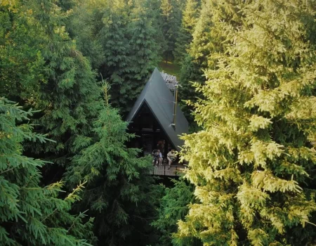 Глэмпинг Nordic A-frame